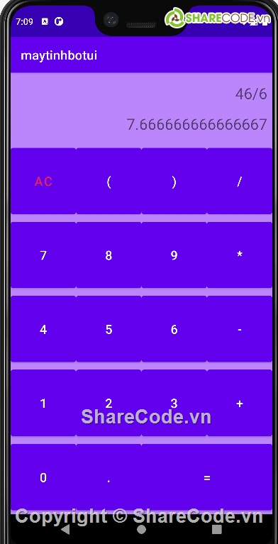 code máy tính calculator,code ứng dụng calculator,máy tính bỏ túi,source calculator,source máy tính bỏ túi android